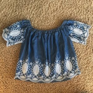 Romeo and Juliet Off the Shoulder Top